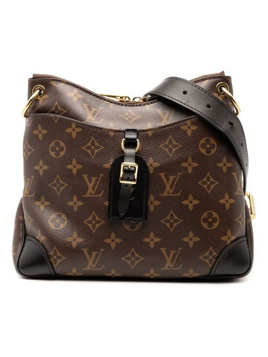 Louis Vuitton Handbags - Louis Vuitton Monogram Odeon NM PM Crossbody Bag Brown Black